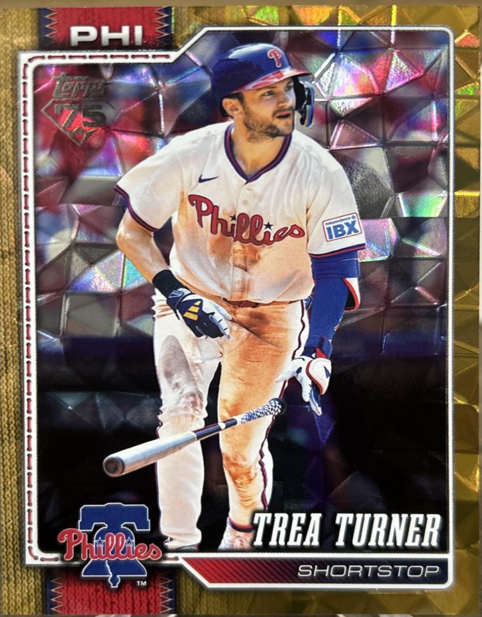 Trea Turner [Gold Diamante] #322