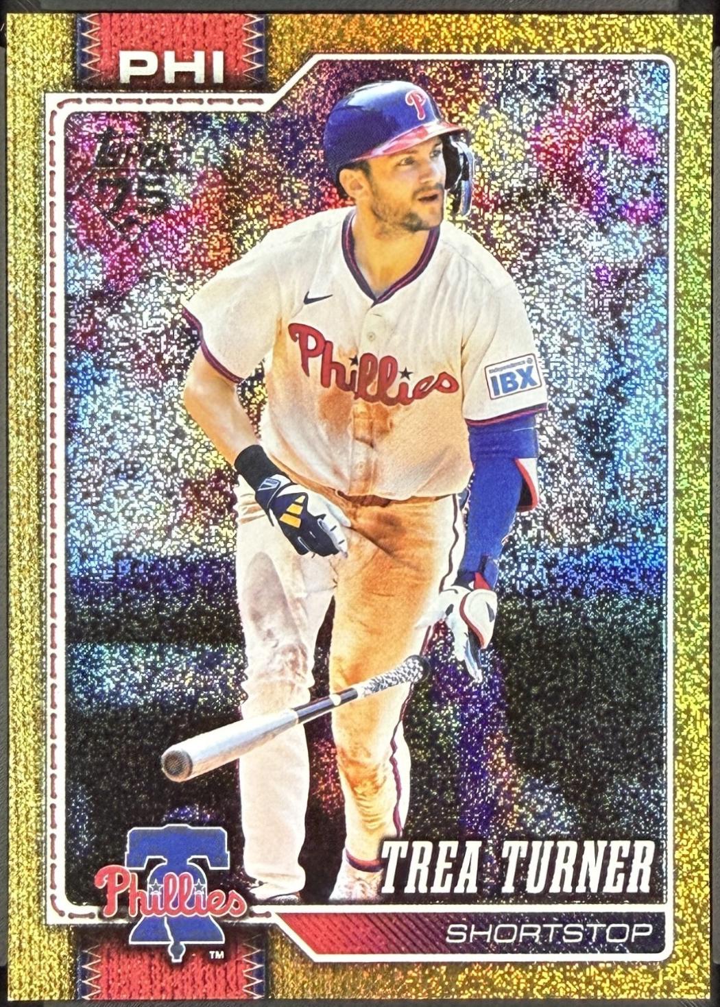 Trea Turner [Gold Sandglitter] #322