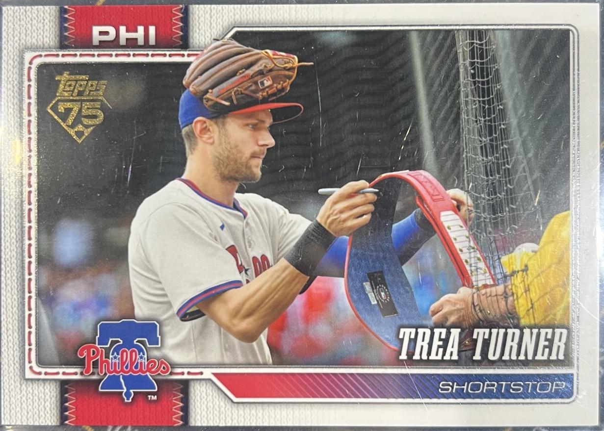 Trea Turner [Golden Mirror Variation] #322