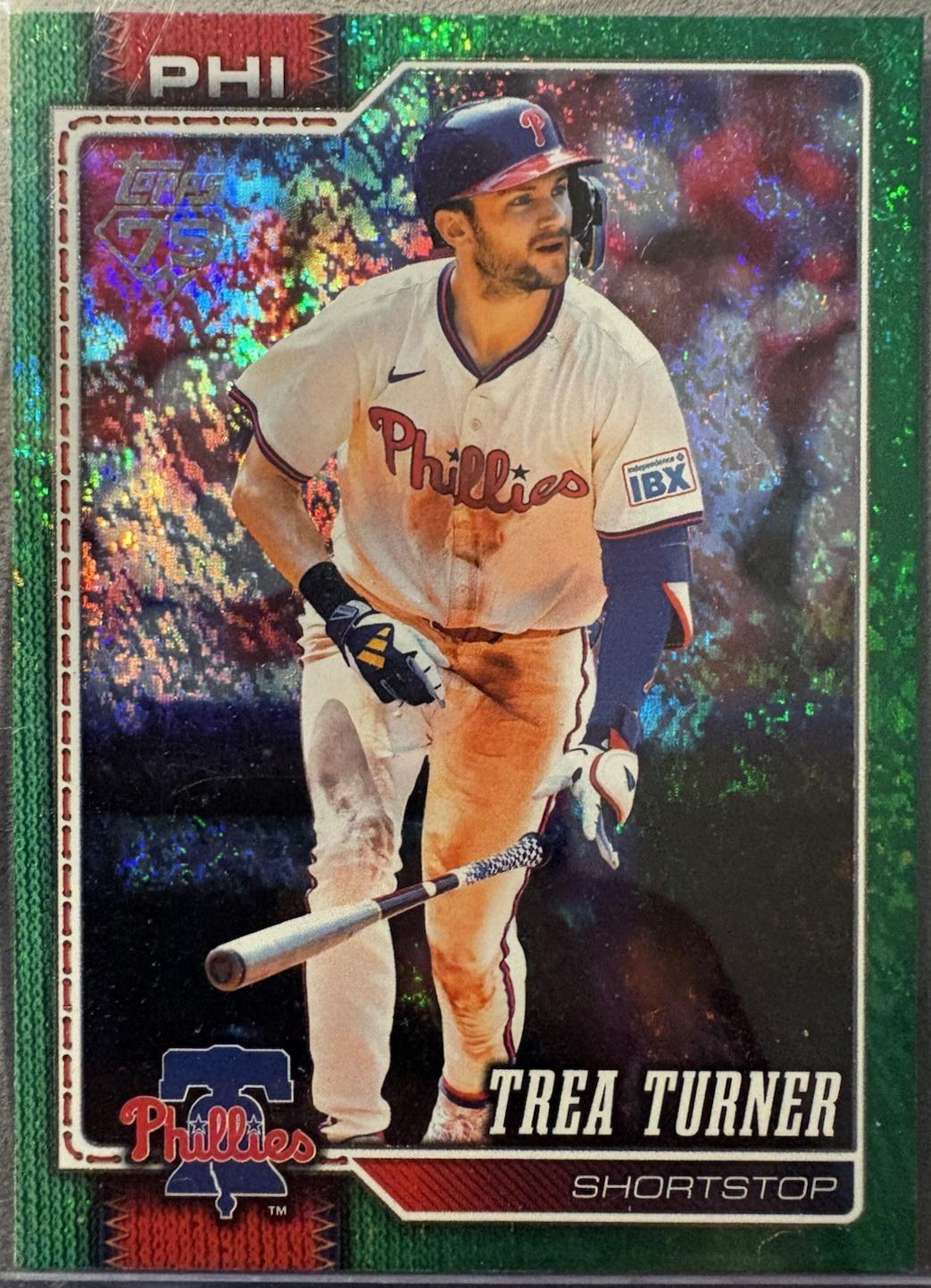 Trea Turner [Green Holo] #322