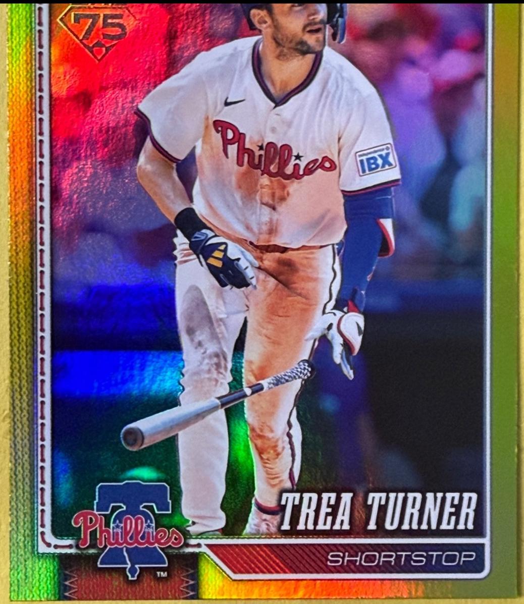 Trea Turner [Orange Sandglitter] #322