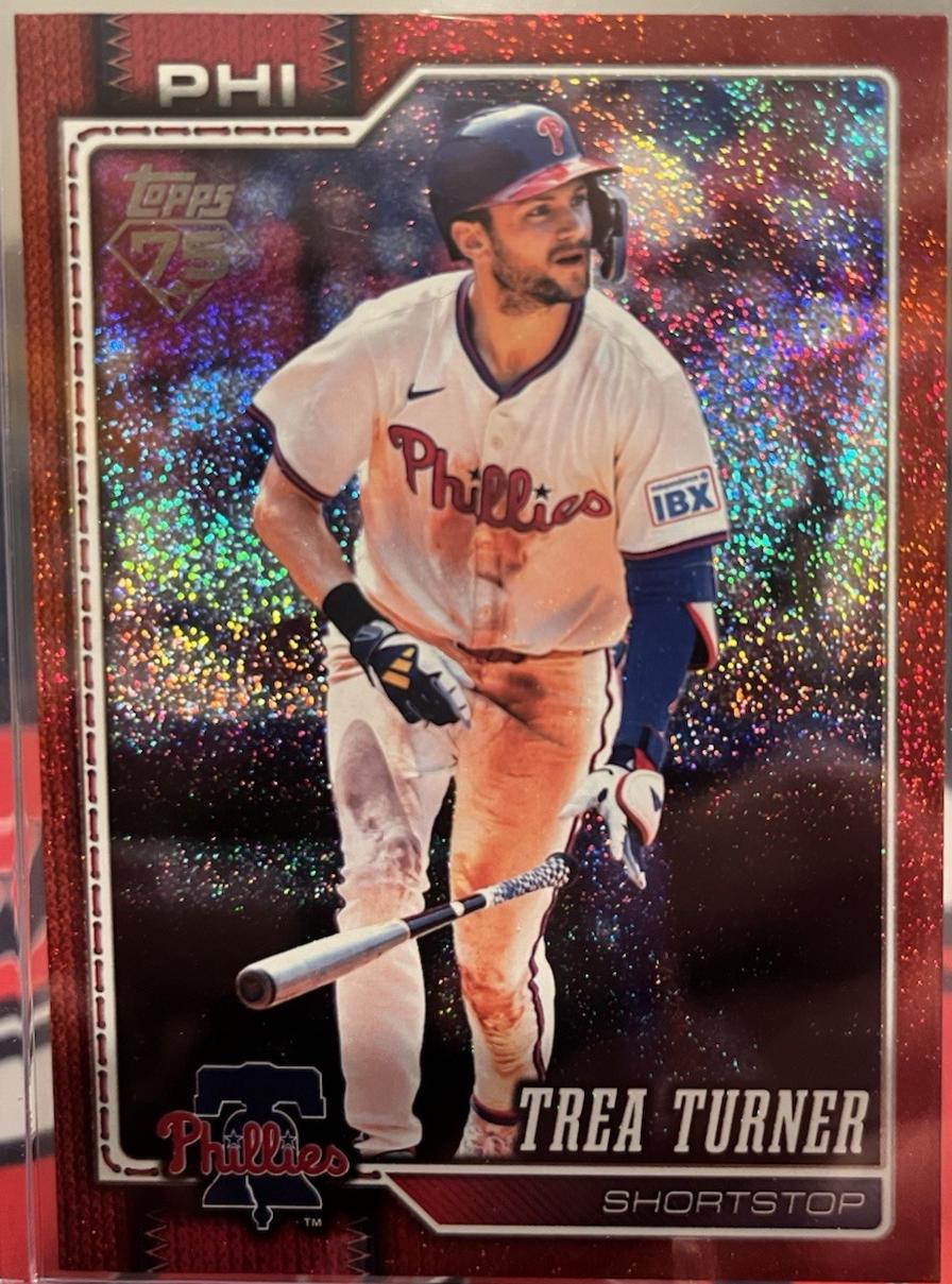 Trea Turner [Red Sandglitter] #322