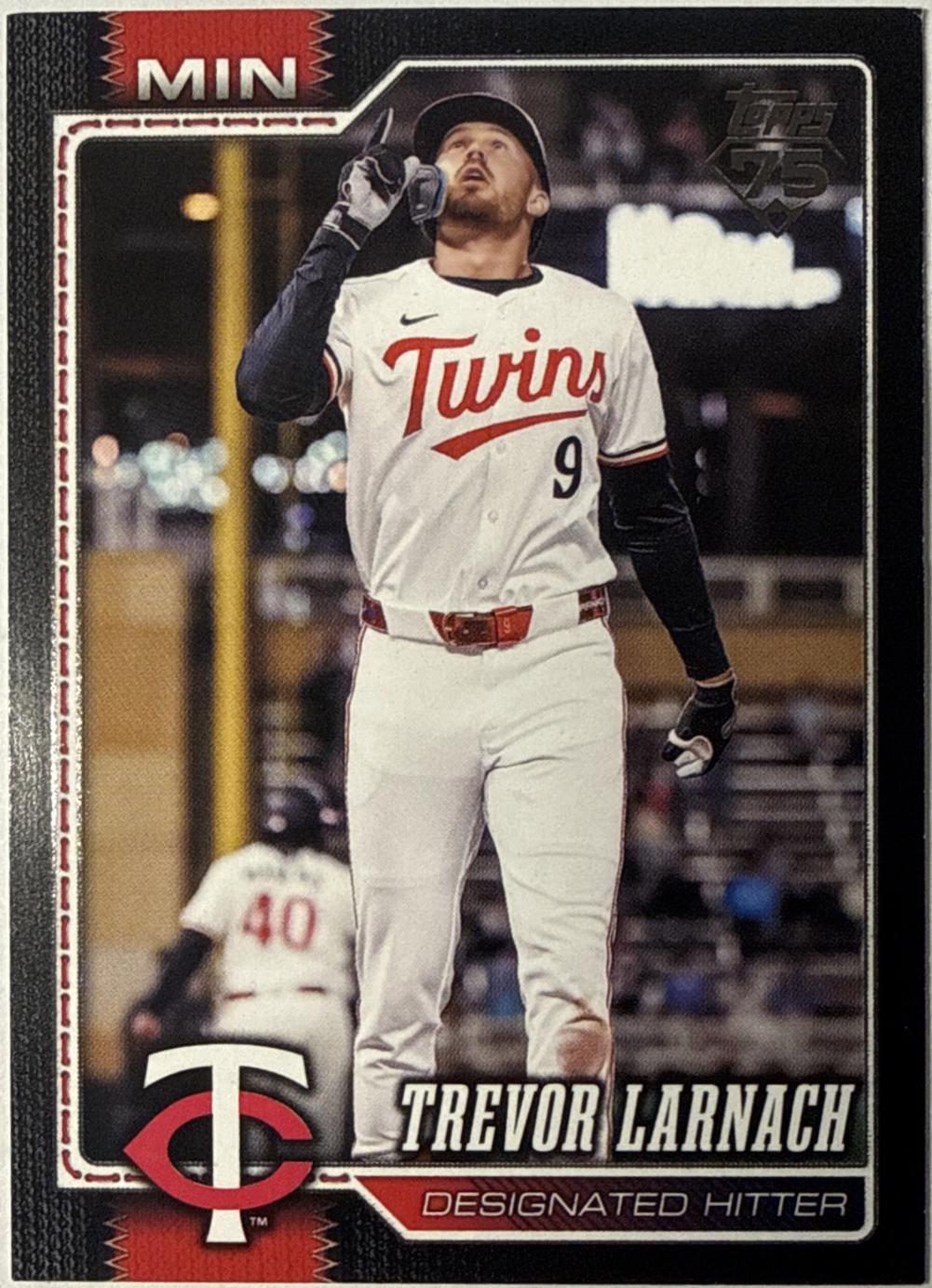 Trevor Larnach [Black Border] #68