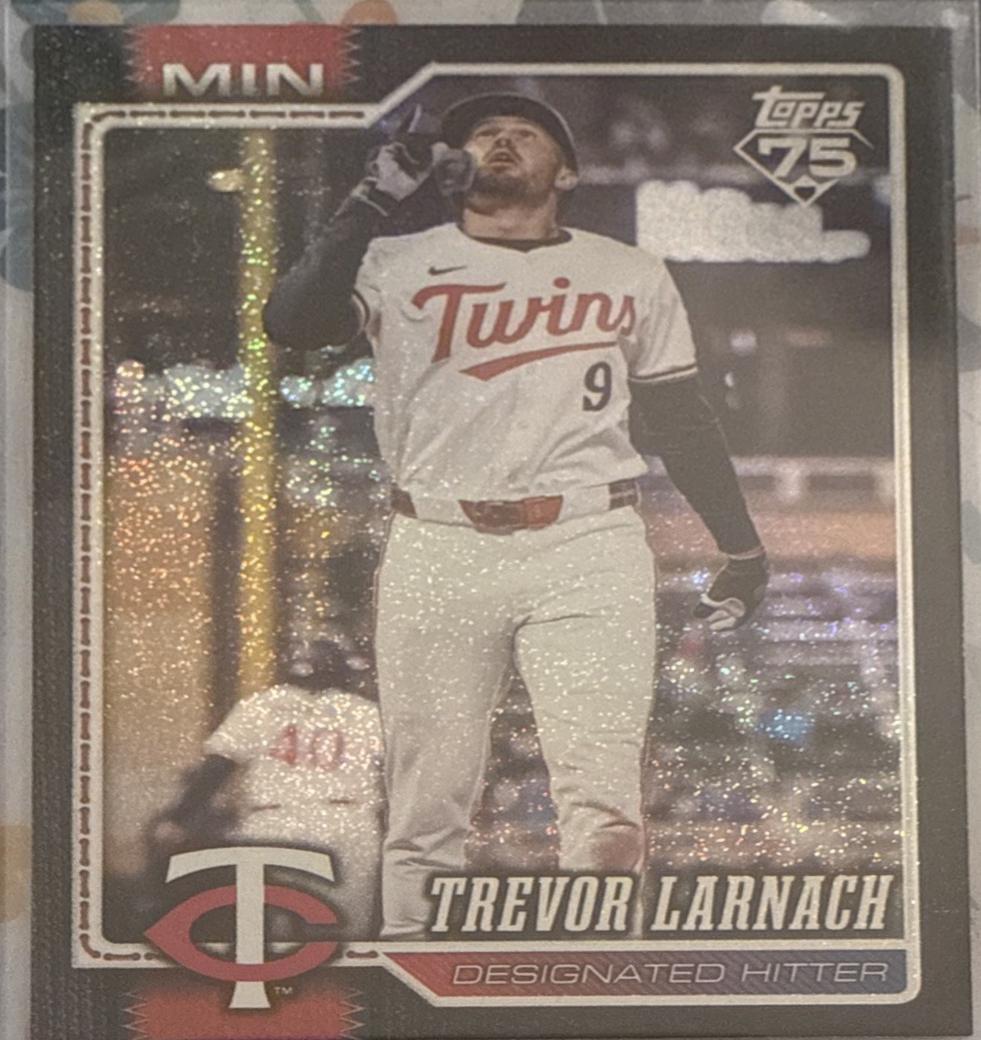 Trevor Larnach [Black Sandglitter] #68