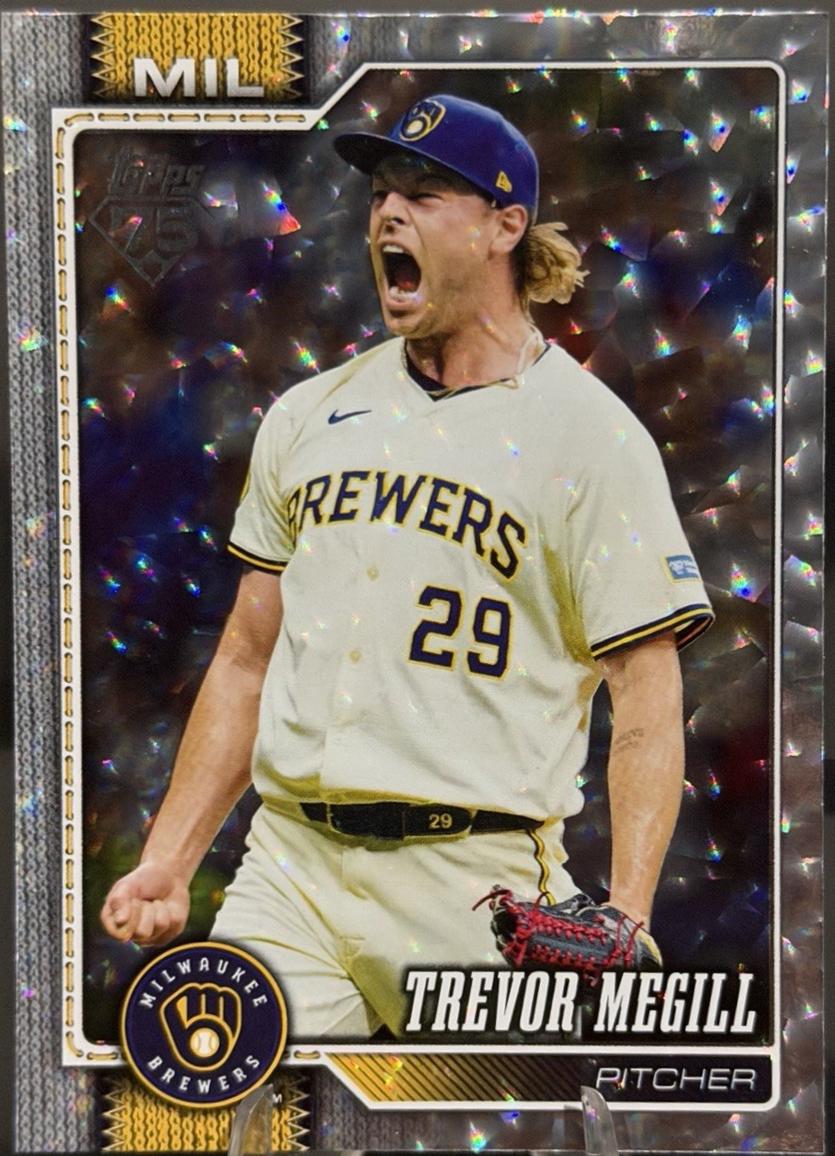 Trevor Megill [Silver Crackleboard] #141