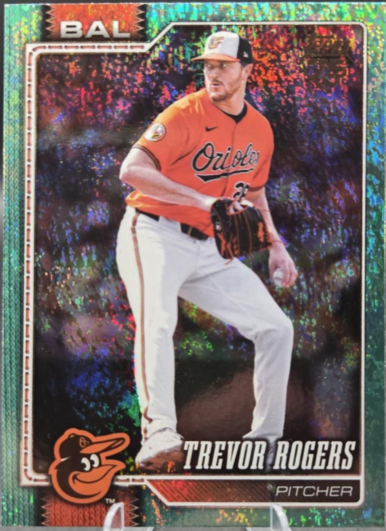 Trevor Rogers [Aqua Holo] #80