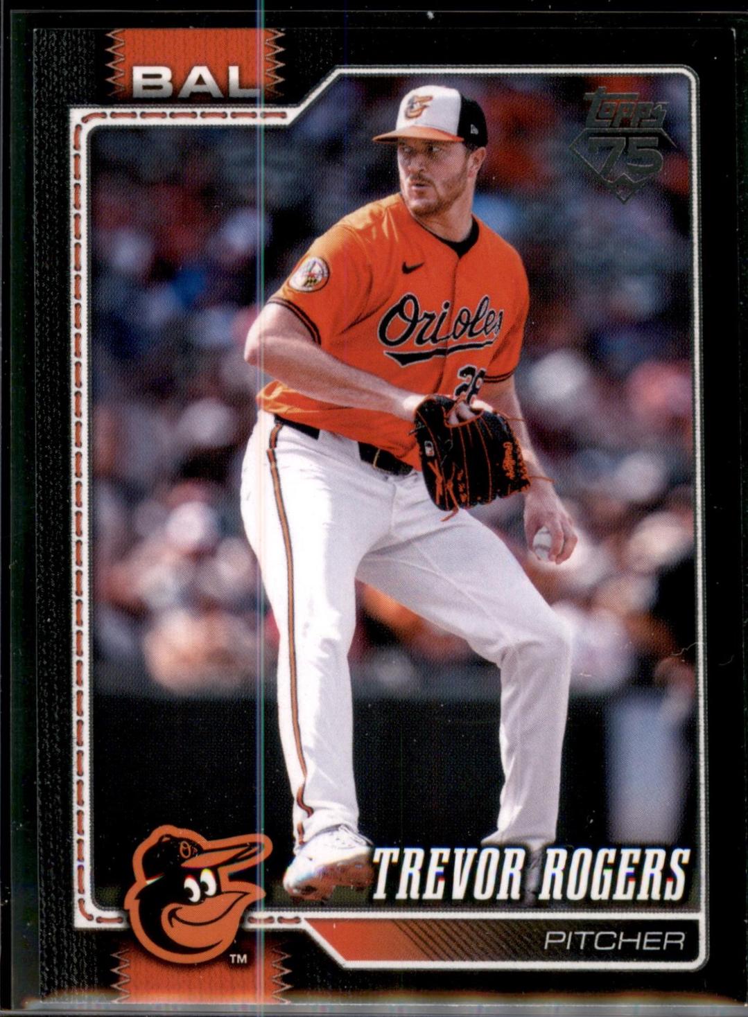 Trevor Rogers [Black Border] #80