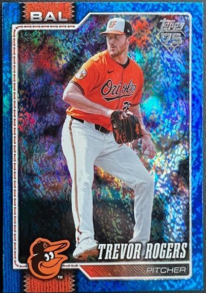 Trevor Rogers [Blue Holo] #80