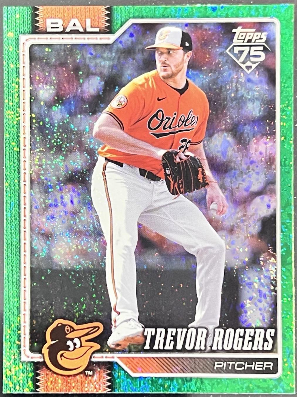 Trevor Rogers [Green Holo] #80
