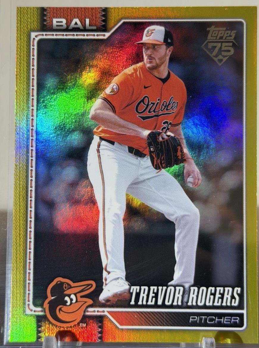 Trevor Rogers [Yellow Holo] #80