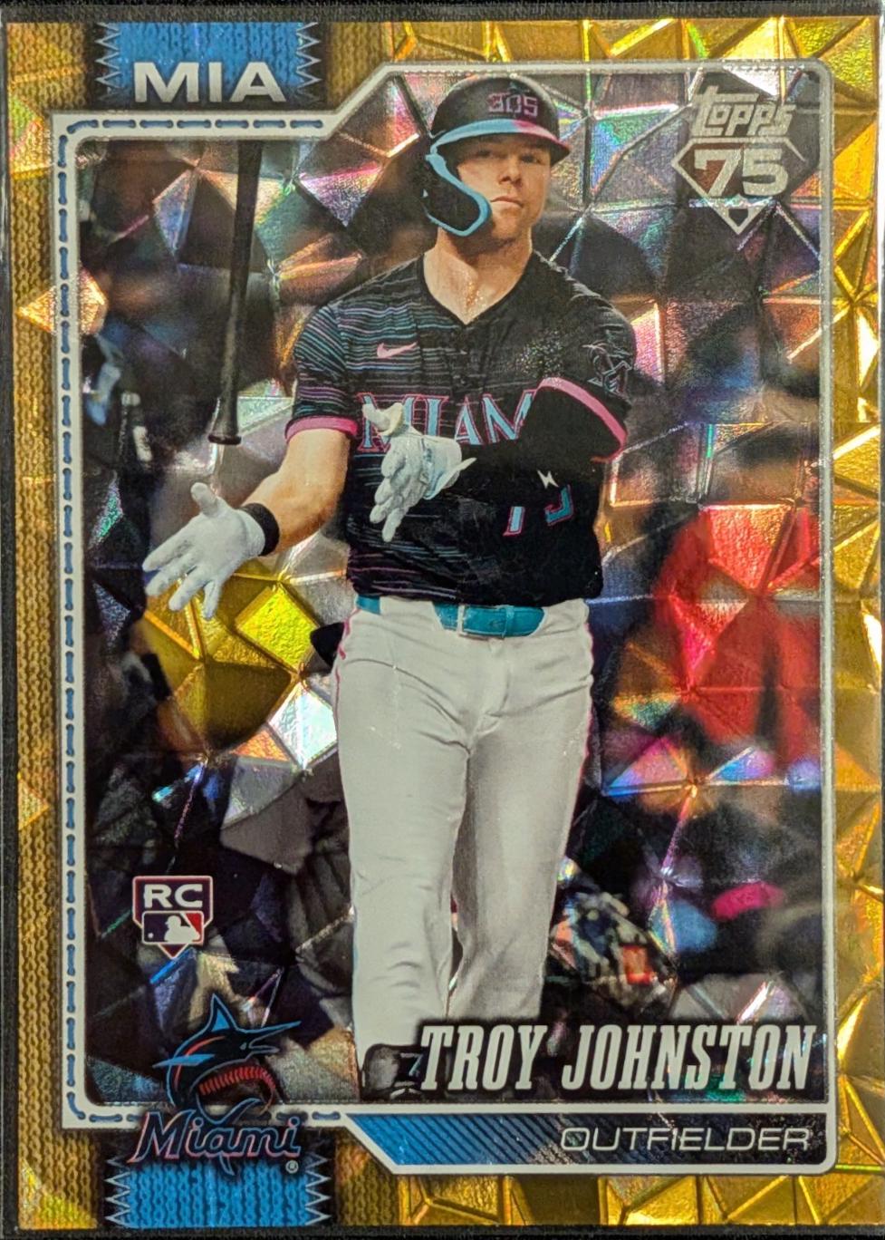 Troy Johnston [Gold Diamante] #317