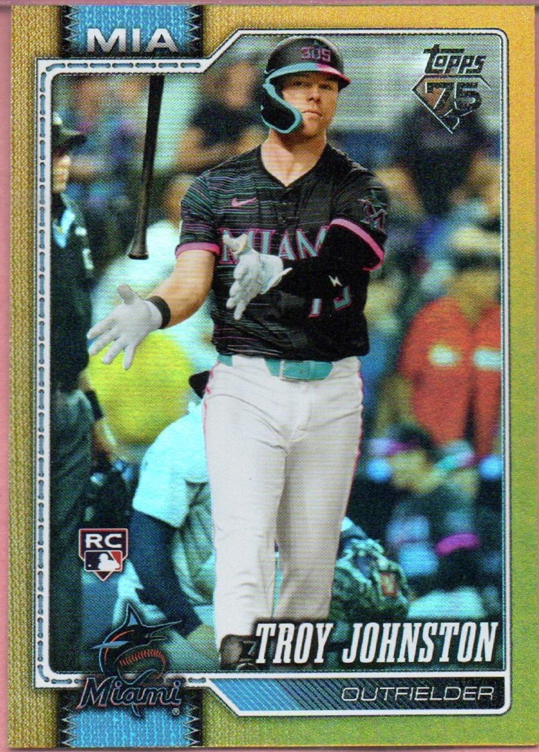 Troy Johnston [Gold Rainbow] #317