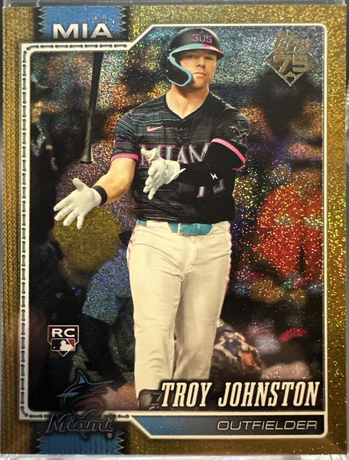 Troy Johnston [Gold Sandglitter] #317