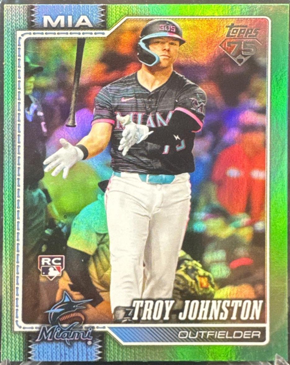 Troy Johnston [Green Holo] #317