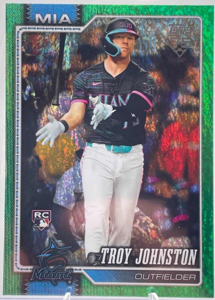 Troy Johnston [Green Rainbow] #317
