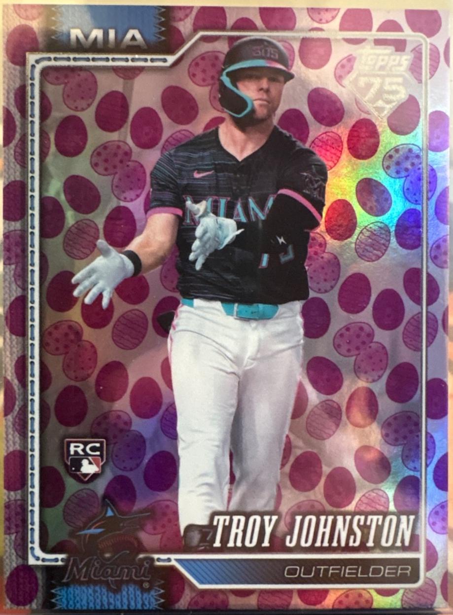 Troy Johnston [Holiday Dots Purple Blue] #317