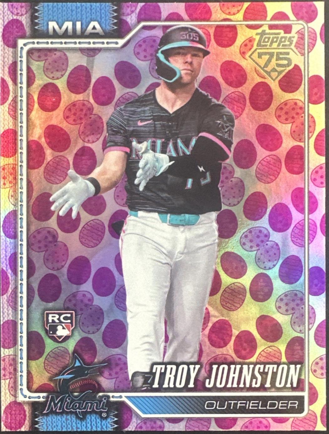 Troy Johnston [Purple Rainbow] #317