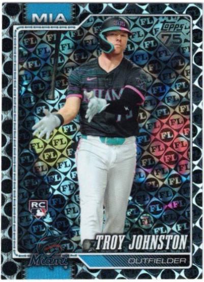 Troy Johnston [Spring Training Black] #317
