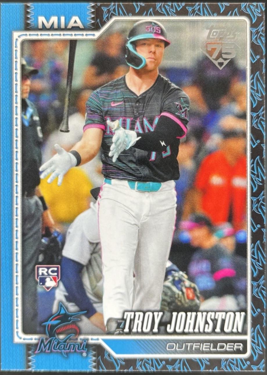 Troy Johnston [Team Color Border Variation] #317