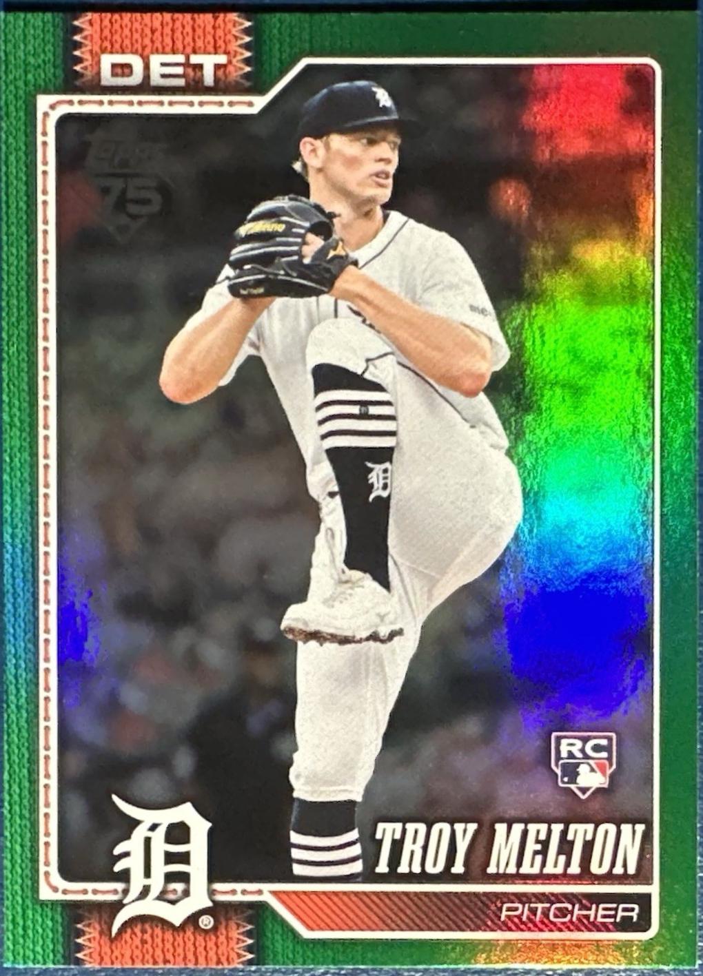 Troy Melton [Green Diamante] #212