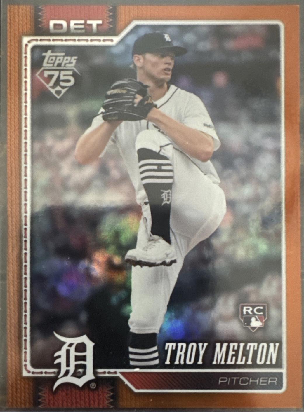 Troy Melton [Orange Rainbow] #212