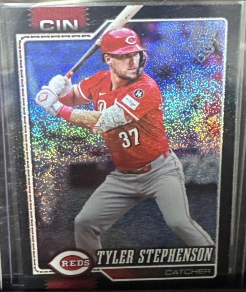Tyler Stephenson [Black Sandglitter] #174