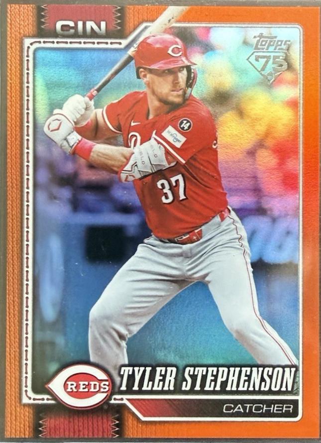 Tyler Stephenson [Orange Sandglitter] #174