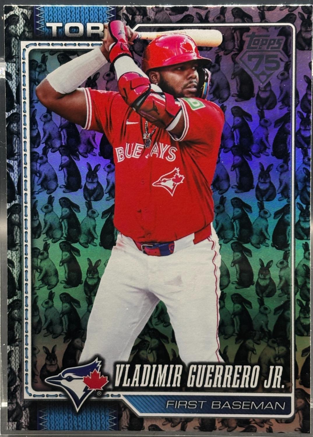 Vladimir Guerrero Jr. [Black Sandglitter] #20