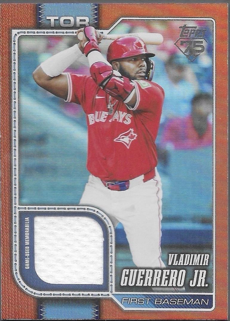 Vladimir Guerrero Jr. [Orange Sandglitter] #20