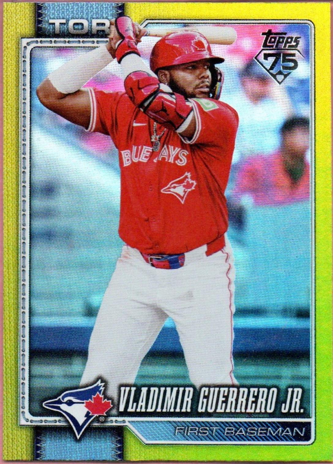 Vladimir Guerrero Jr. [Yellow Rainbow] #20