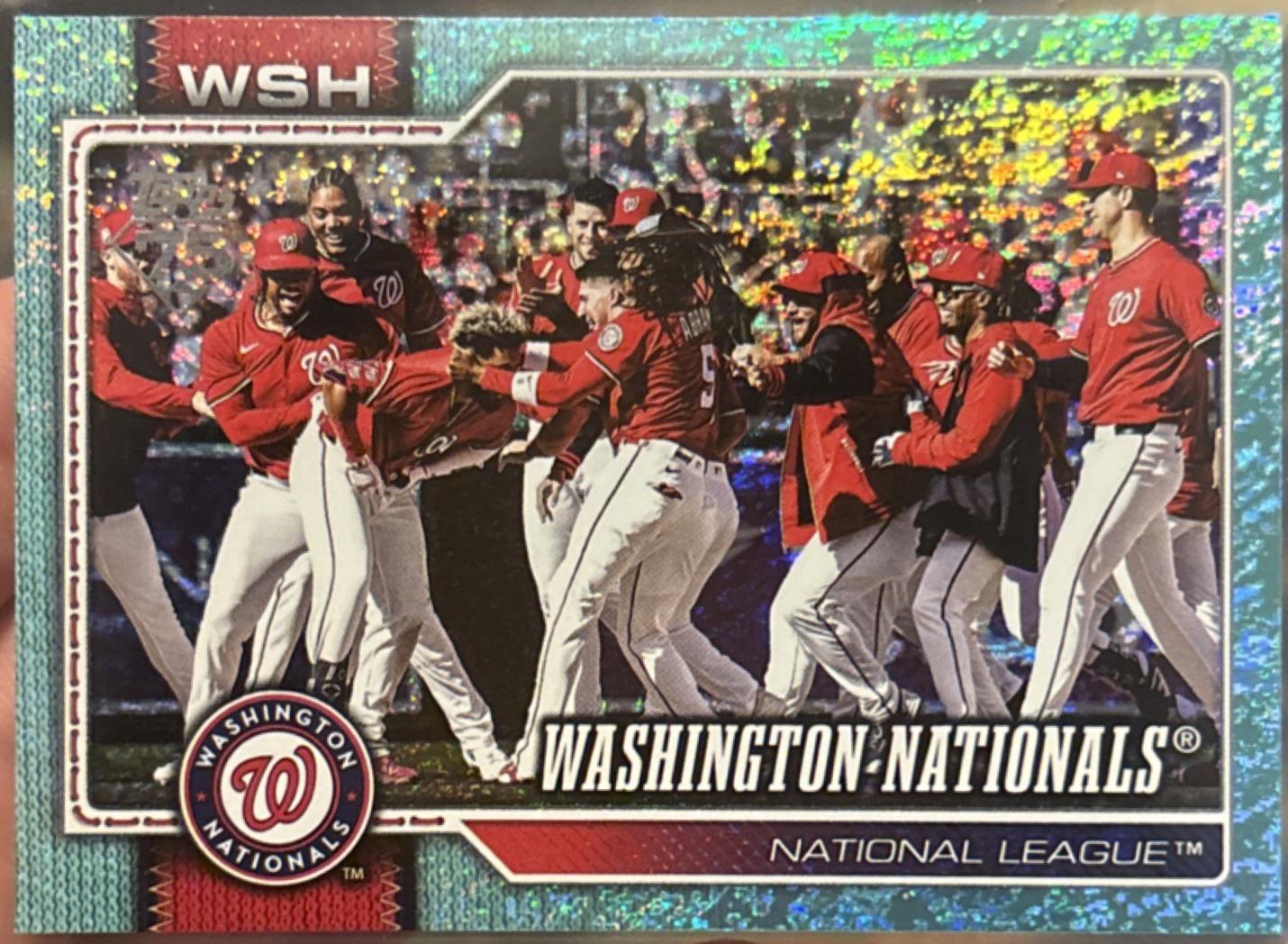 Washington Nationals [Aqua Holo] #266
