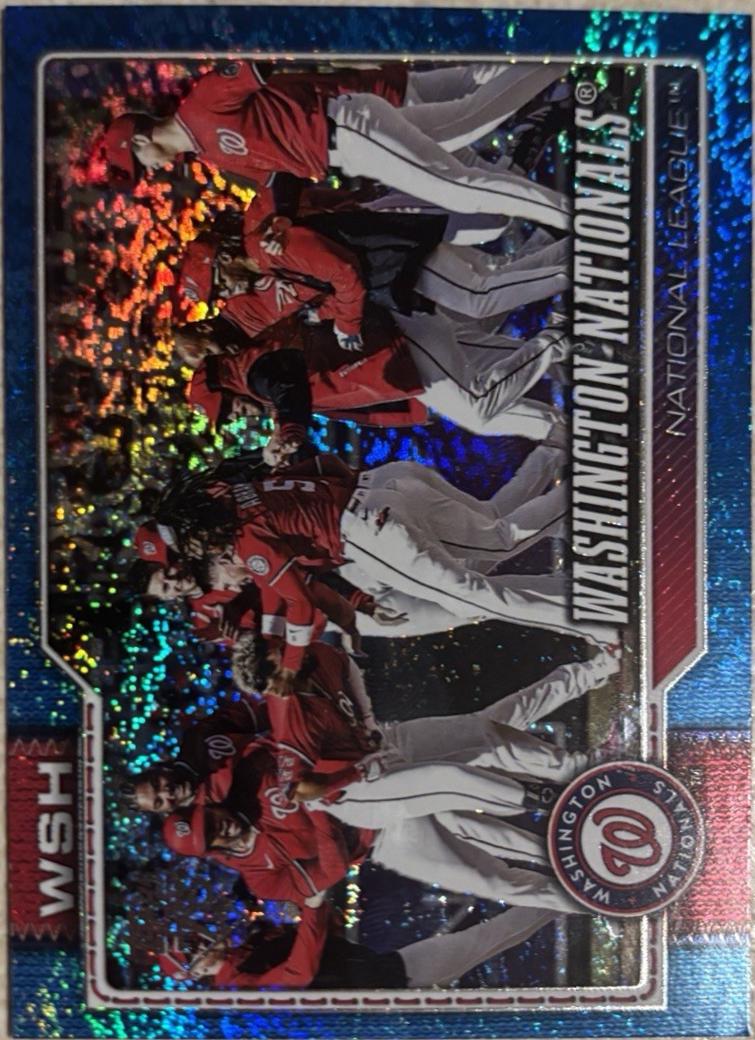 Washington Nationals [Blue Rainbow] #266