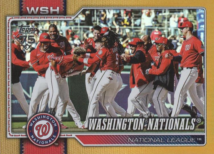 Washington Nationals [Gold Rainbow] #266