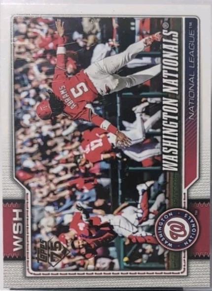 Washington Nationals [Golden Mirror Variation] #266
