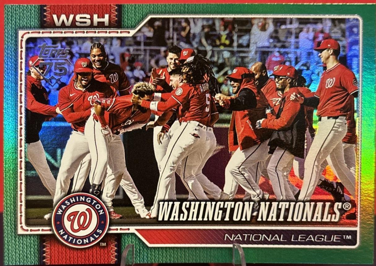 Washington Nationals [Green Diamante] #266