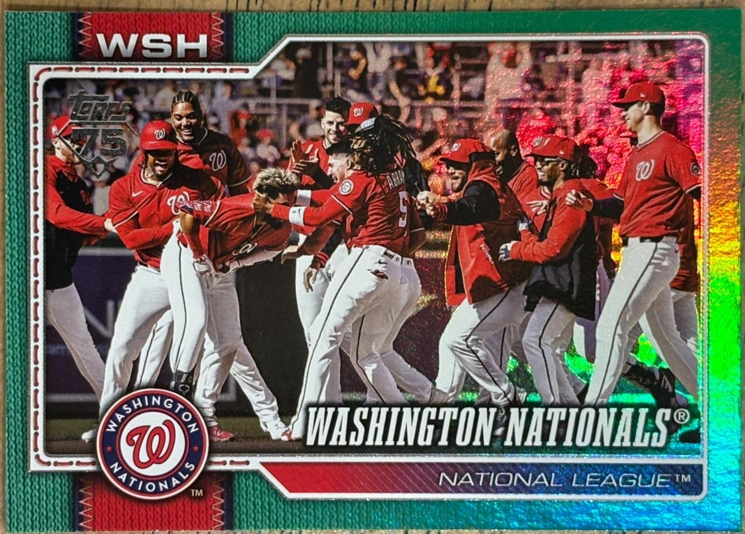 Washington Nationals [Green Rainbow] #266