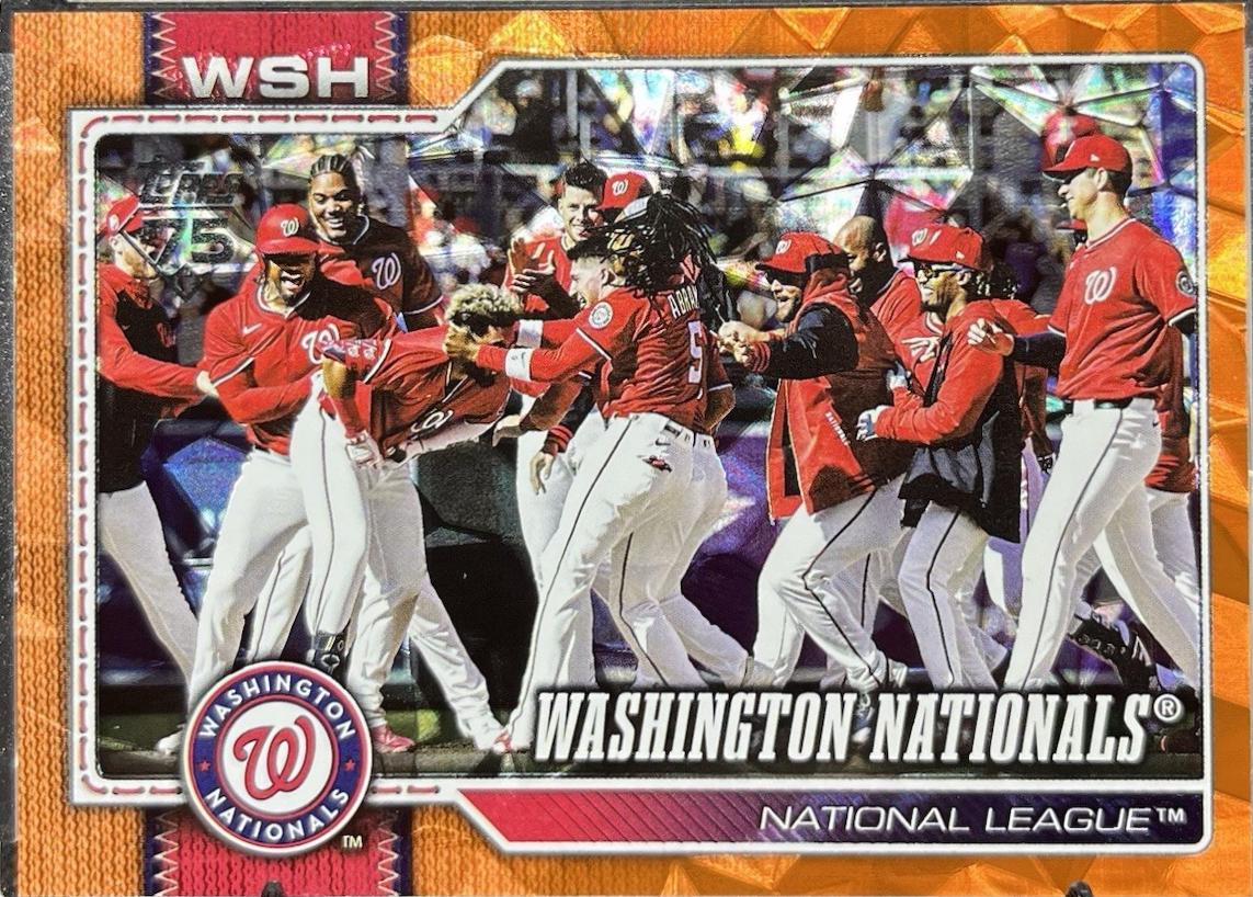 Washington Nationals [Orange Diamante] #266