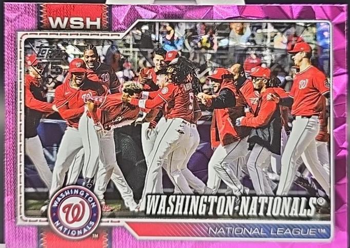 Washington Nationals [Pink Diamante] #266