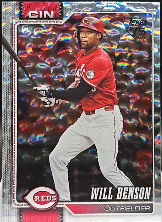 Will Benson [Silver Crackleboard] #171
