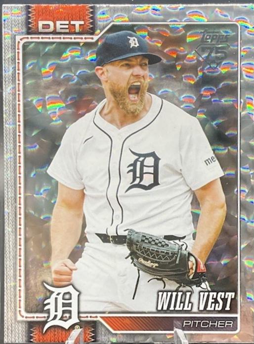 Will Vest [Silver Crackleboard] #121