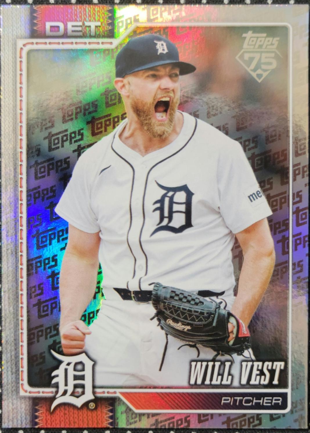 Will Vest [Topps Foil Pattern] #121