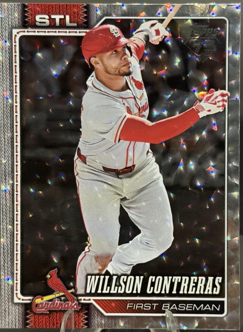 Willson Contreras [Silver Crackleboard] #180