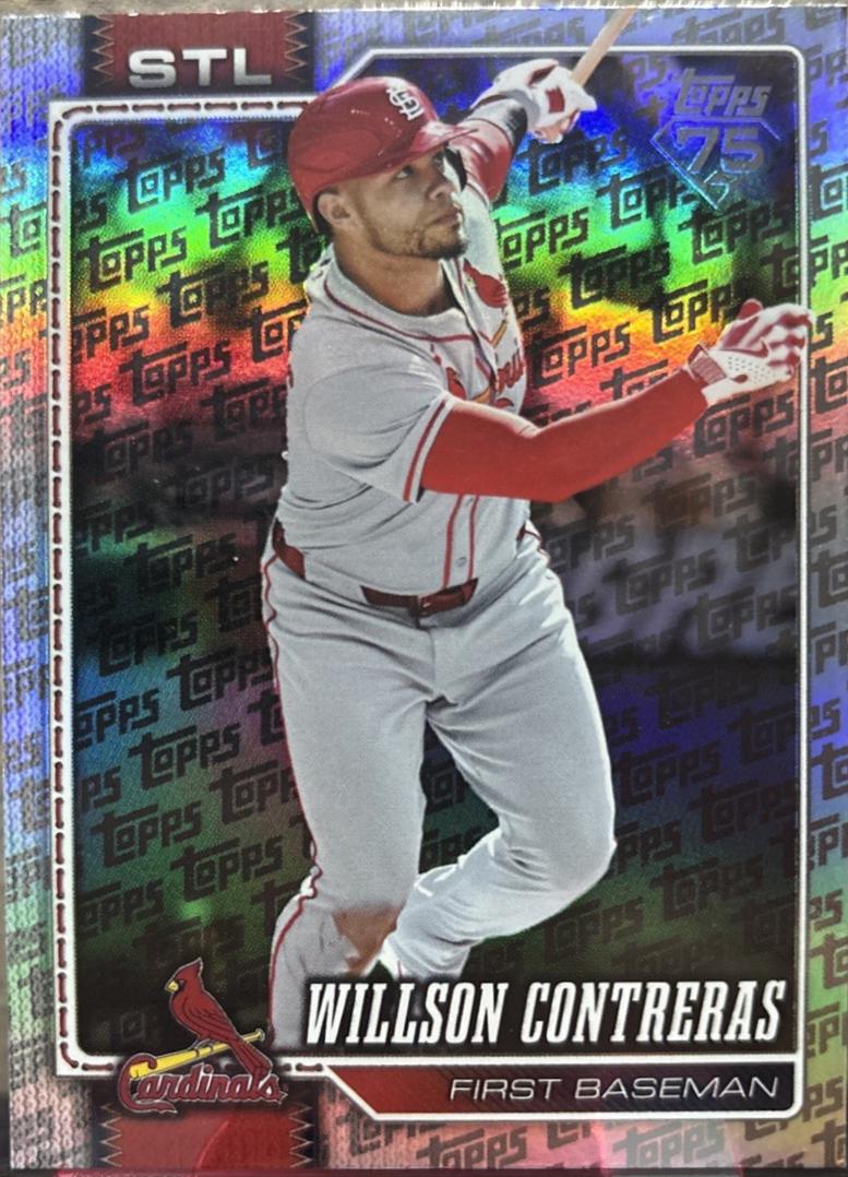 Willson Contreras [Topps Foil Pattern] #180