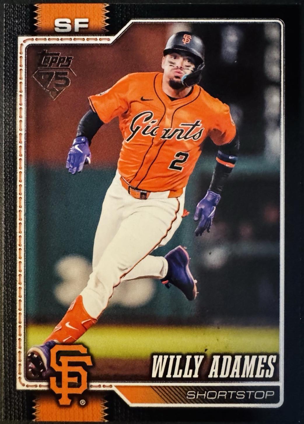 Willy Adames [Black Border] #267