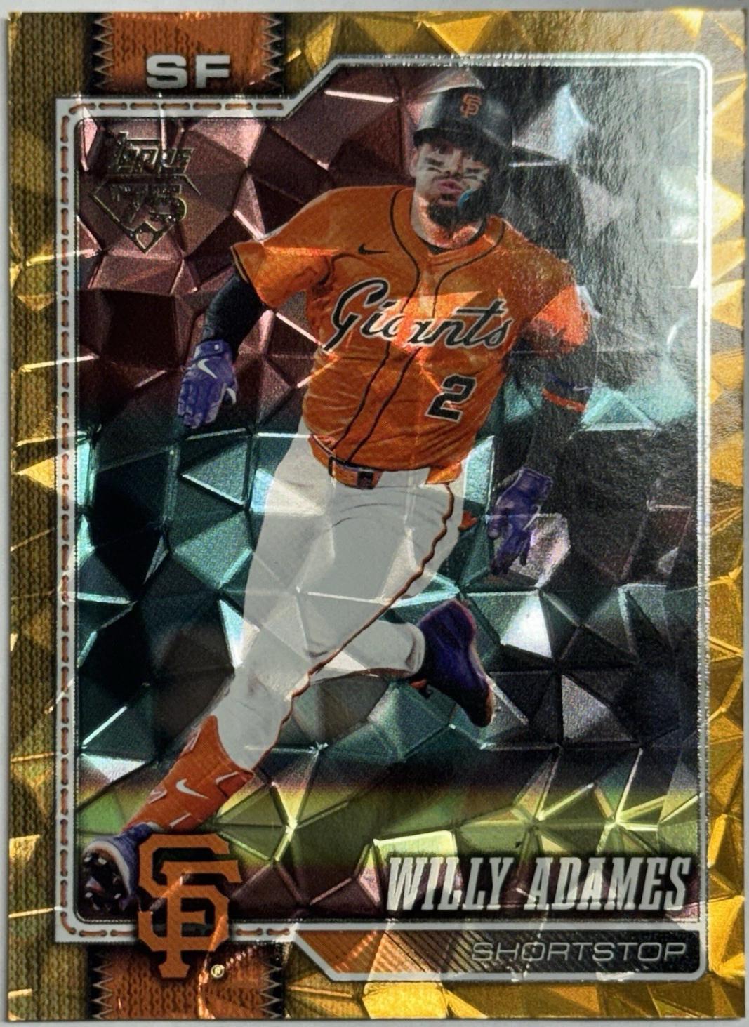 Willy Adames [Gold Diamante] #267