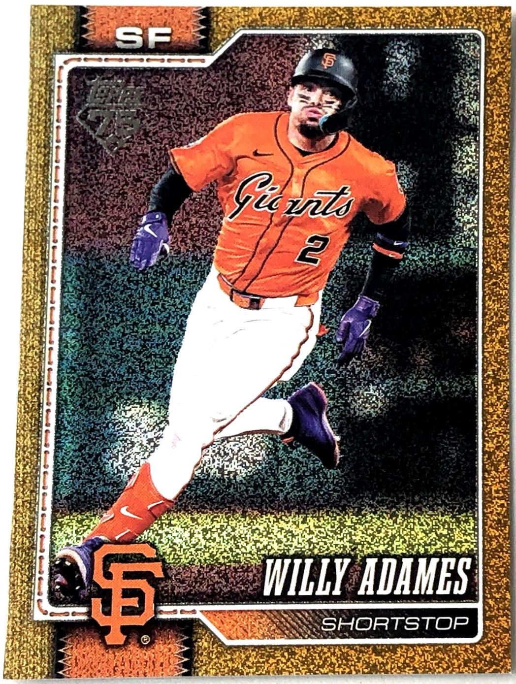 Willy Adames [Gold Sandglitter] #267