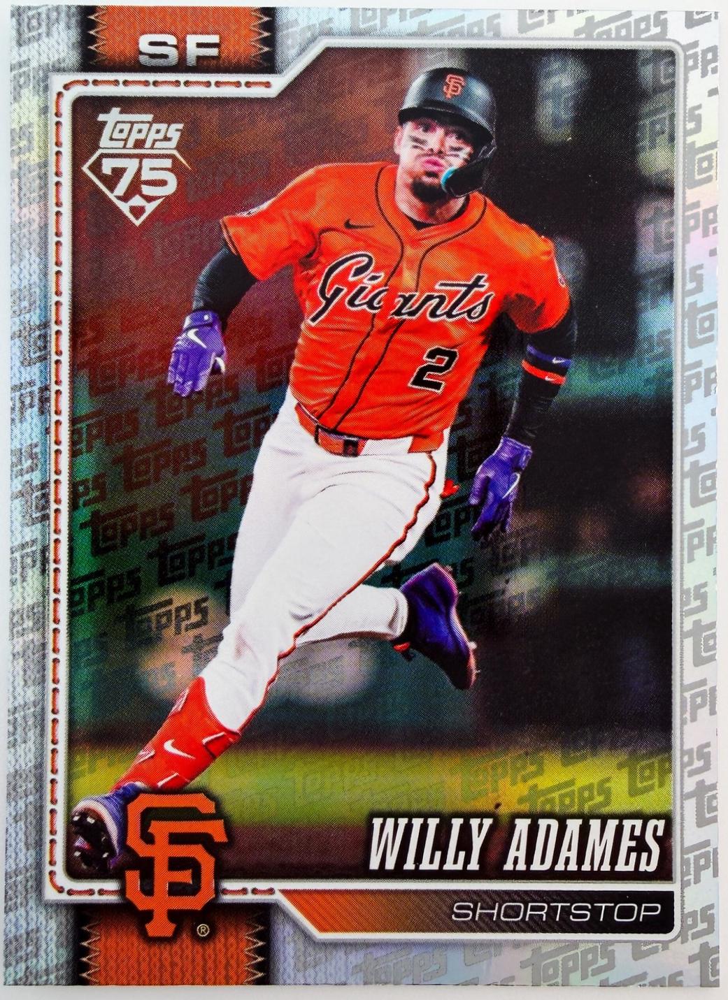 Willy Adames [Topps Foil Pattern] #267