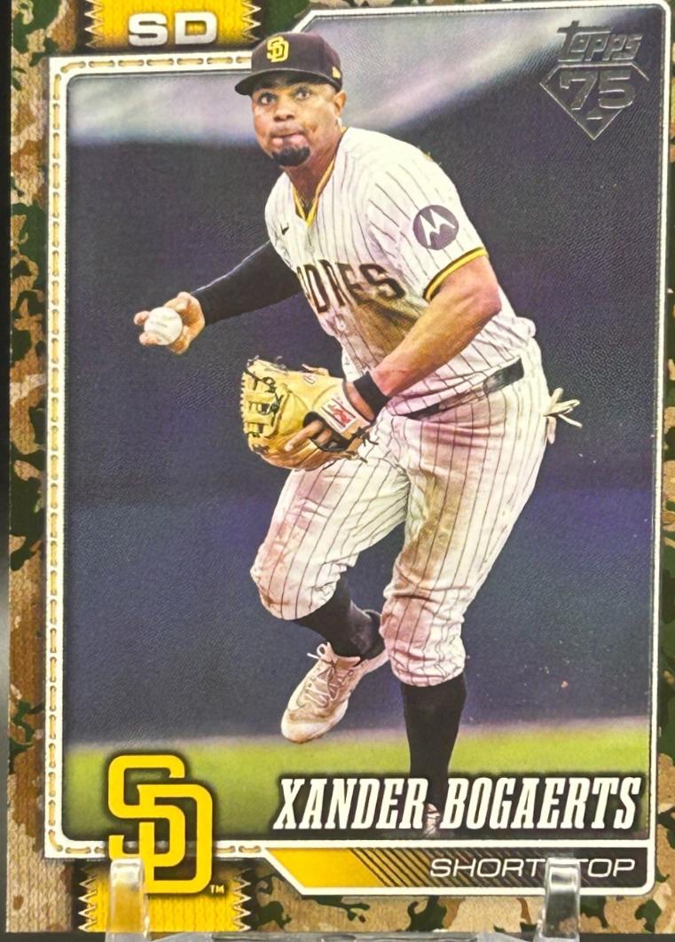 Xander Bogaerts [Memorial Day Camo] #33