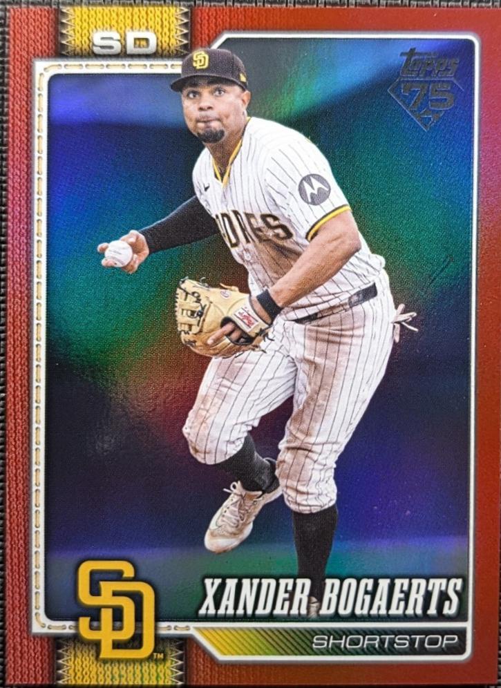 Xander Bogaerts [Red Sandglitter] #33