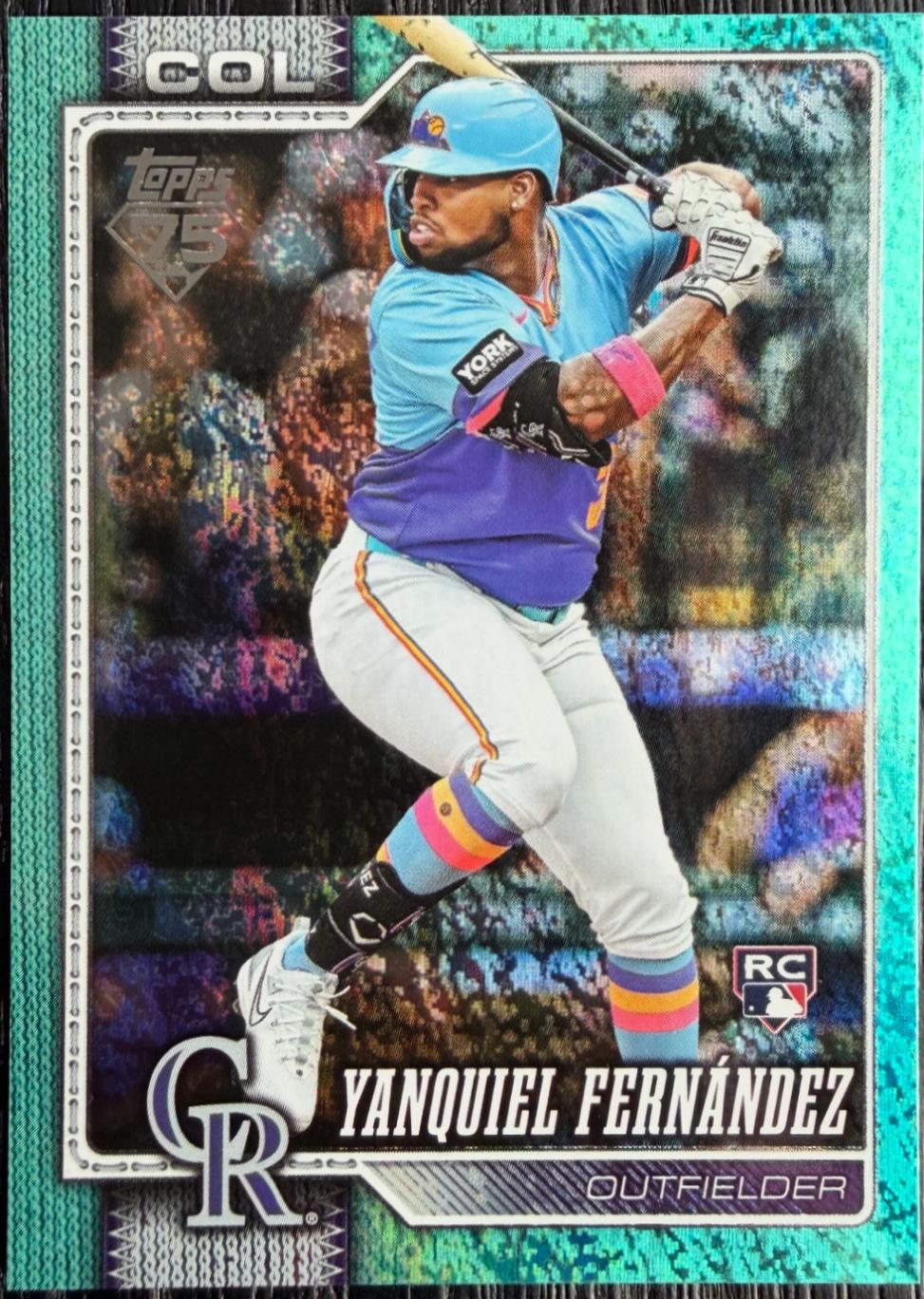 Yanquiel Fernandez [Aqua Holo] #116